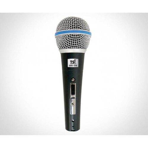 Microfone com Fio Tsi 58b Sw