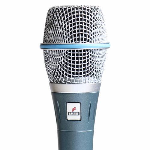 Microfone Condensador Arcano de Mao com Fio Am-b87