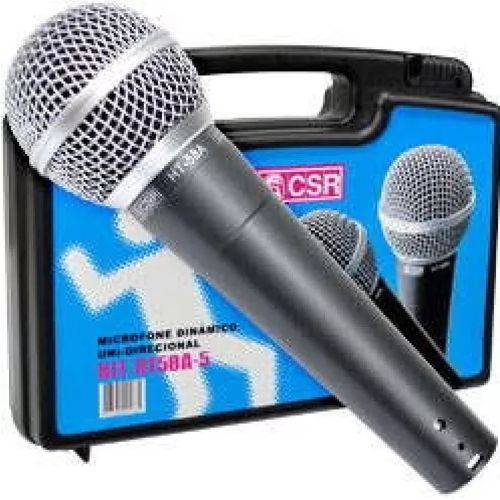 Microfone Csr Ht 58 Kit com 5 Peças