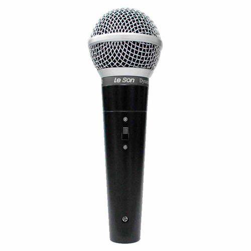 Microfone de Mão Dinâmico LS50 Preto Leson
