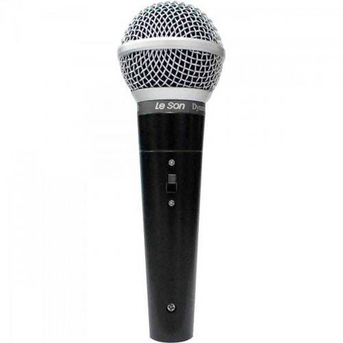 Microfone de Mão Dinâmico Ls50 Preto Leson