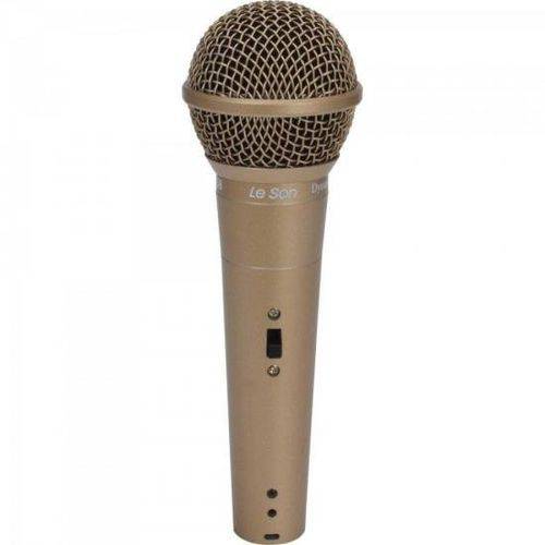 Microfone de Mão Dinâmico Ls58 Champanhe Leson