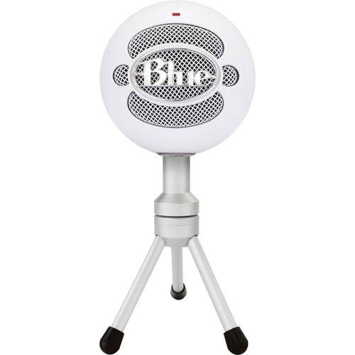Microfone de Mesa Blue Snowball Ice USB Condenser - Modelo Blsbi (branco)