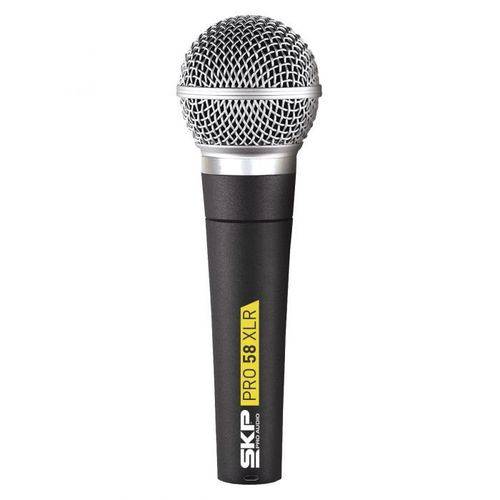 Microfone Dinâmico com Cabo Xlr Pro58xlr Skp.
