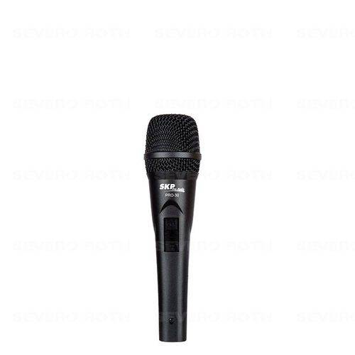 Microfone Dinamico com Fio Skp Pro30