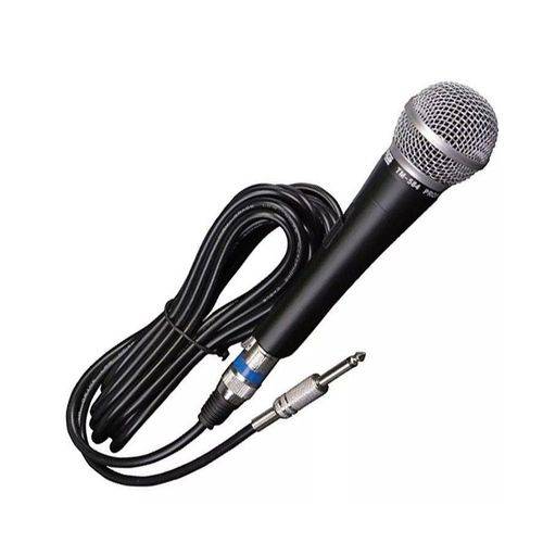 Microfone Dinâmico Tag Sound Tm584 + Cabo Xlr P10 5 Metros - Tagima