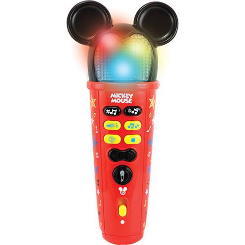 Microfone Disney Mickey Rock Star