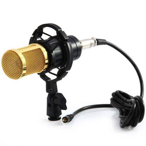 Microfone Estúdio Condesador Bm800 Profissional