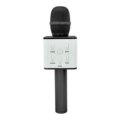 Microfone Infantil com Bluetooth Preto Toyng