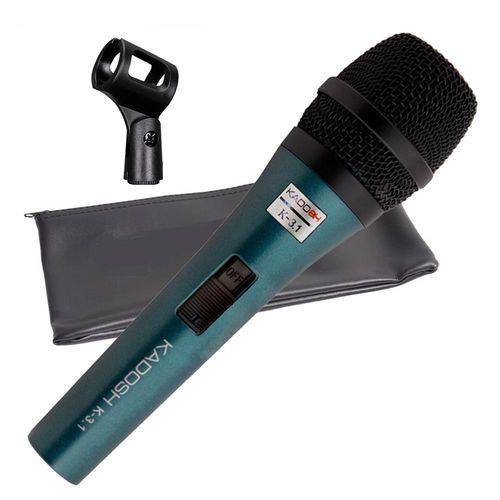 Microfone Kadosh K3.1 Dinâmico Baixa Impedância