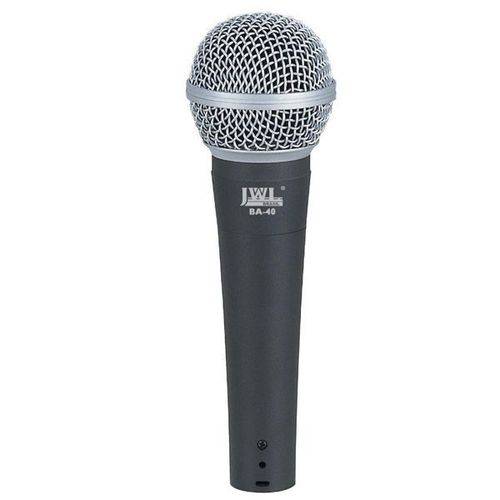Microfone Profissional com Fio Ba-40 Jwl