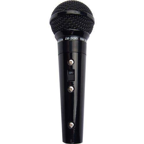 Microfone Profissional com Fio Cardióide Sm58b Leson
