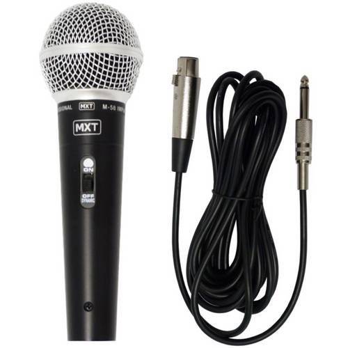 Microfone Profissional Mt-1004 Dinâmico Alta Fidelidade