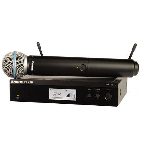 Microfone Sem Fio Bastão Beta 58 BLX24RBR/B58 - Shure