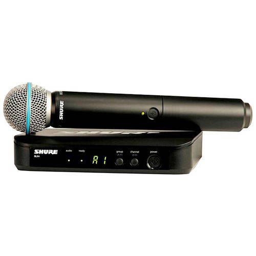 Microfone Sem Fio Shure BLX24BR/Beta58