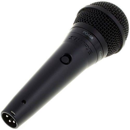 Microfone Shure PGA 58-LC Dinâmico
