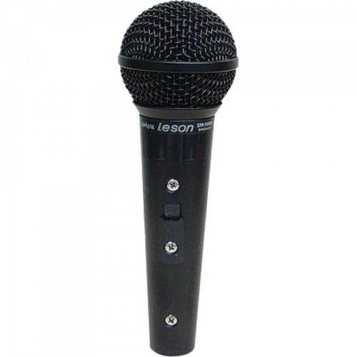 Microfone Vocal Profissional Sm-58 P4 Preto Leson