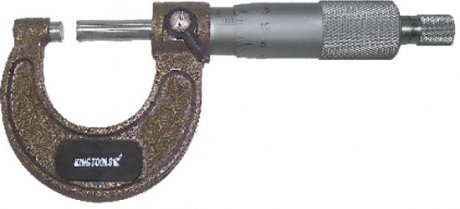 Micrômetro Externo com Catraca - 25-50mm - Leit. 0,01mm - Kingtools