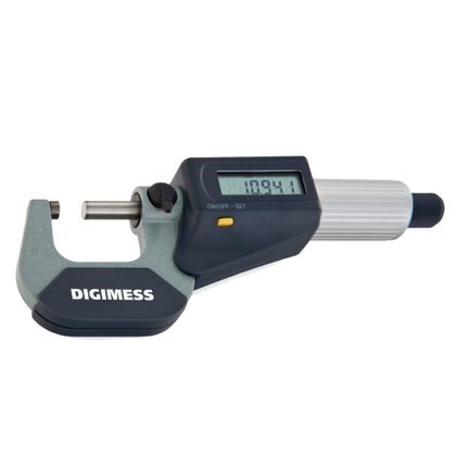 Micrômetro Externo Digital Digimess 0-25mm - Proteção IP40110.284 110.284
