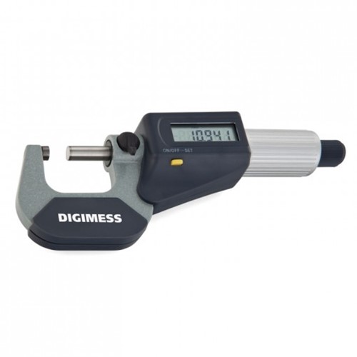 Micrômetro Externo Digital IP40 - 0-25mm - Leit. 0,001mm - Digimess