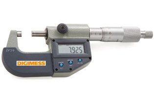 Micrômetro Externo Digital IP54 - 0-25mm - Leit. 0,001mm - Digimess