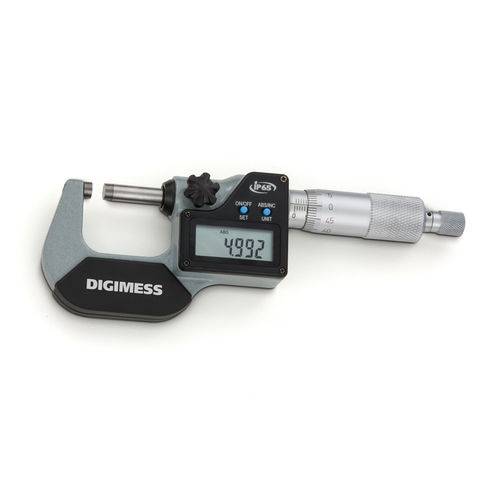 Micrômetro Externo Digital IP65 0-25mm Digimess 110.250