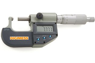 Micrômetro Externo Digital (Pontas Esféricas) - 0-25mm - Leit. 0,001mm - Digimess
