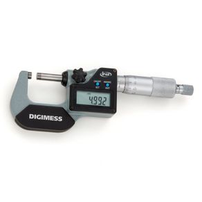 Micrômetro Externo Digital Proteção IP 65, 0-25mm - Digimess