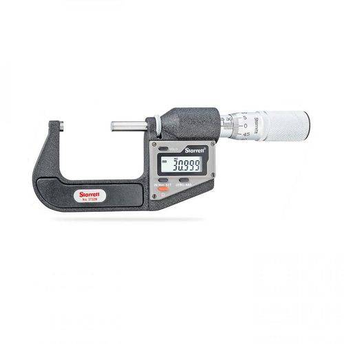 Micrômetro Externo Starrett 3732mexfl-50 Digital 25-50mm (0,001mm)