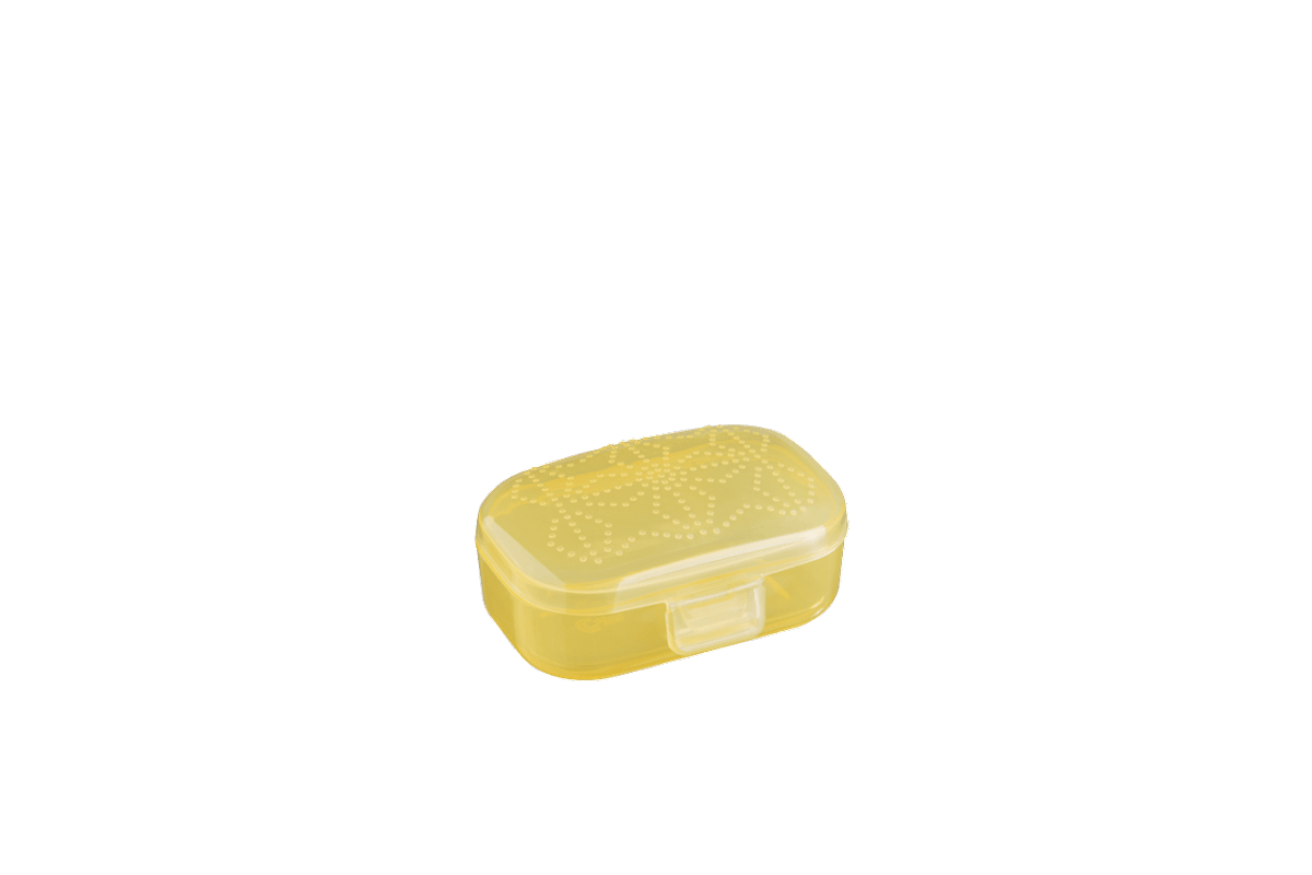 Micronecessária 6,8 X 5 X 3 Cm Amarelo Coza