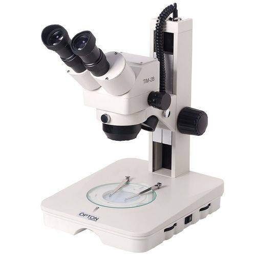 Microscópio Estereoscópico Binocular, Z 1x ~ 4x, 10x ~ 160x e Ilum Trans Refl Led