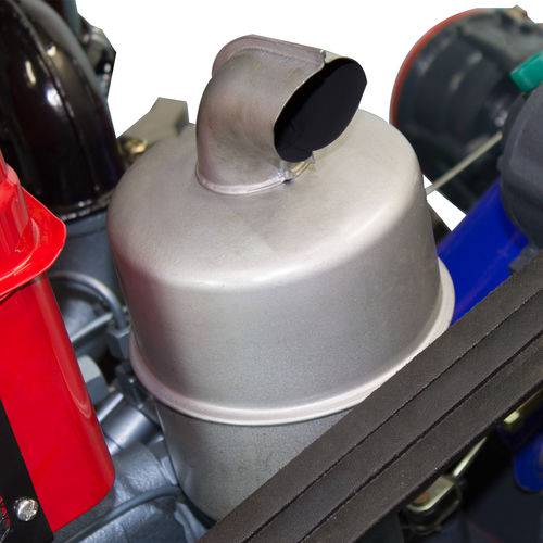 Microtrator Motocultivador Diesel - 16.5 Hp - Partida Elétrica e Manual - Refrigerado a Água com Rad Tipo Tobata