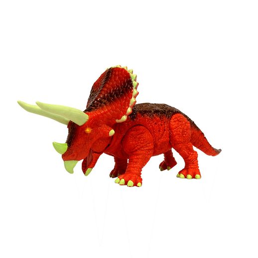 Mighty Megassauro Feroz 20cm Triceratops - Fun Divirta-se