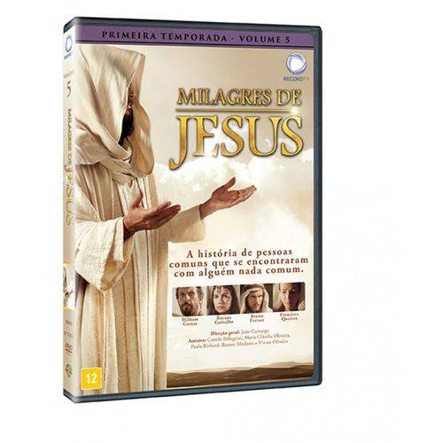 Milagres de Jesus 1a Temp Volume 5 - (DVD)