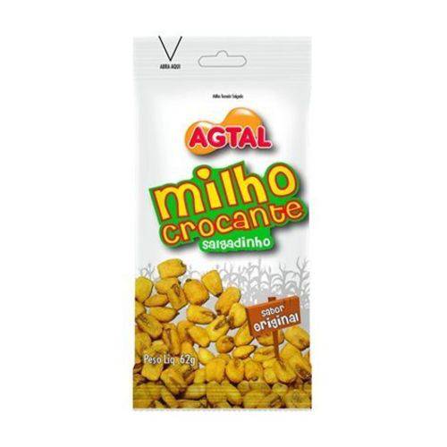 Milho Crocante Original Salgadinho 62g Agtal
