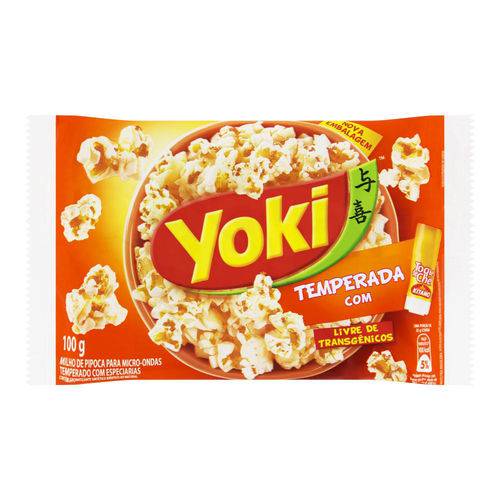 Milho para Pipoca de Micro-Ondas Toque de Chef Yoki 100 G