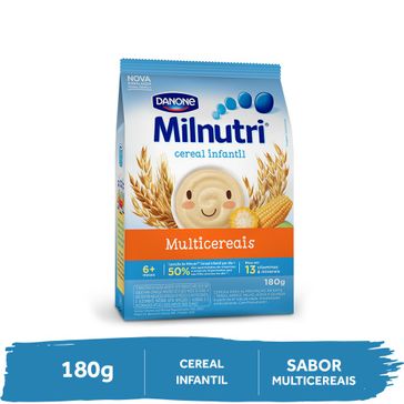 Milnutri Cereal Danone Multicereais 180g