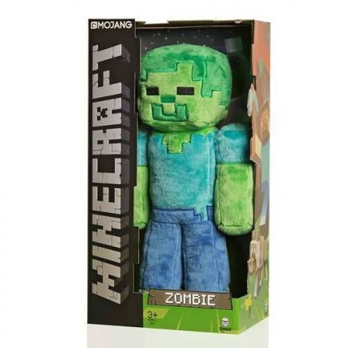 Minecraft: Boneco de Pelúcia Zombie - Jinx