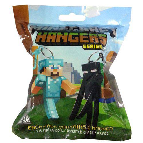 Minecraft Hangers-Chaveiro Sortido Série 2 Edimagic Min1994