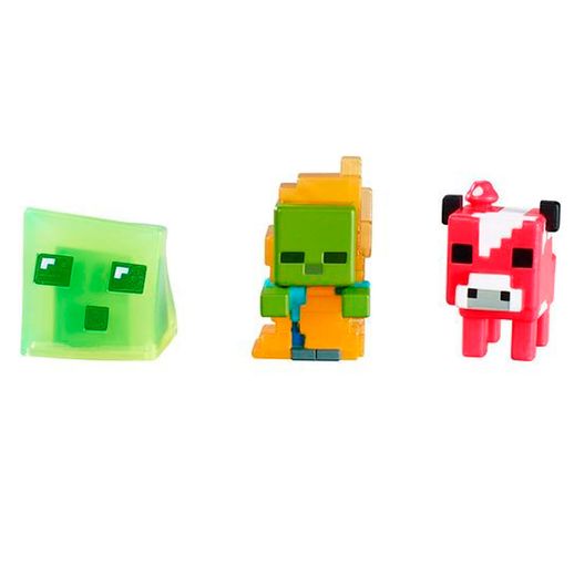 Minecraft - Pack com 3 Figuras - Série 9 - Mattel Minecraf - Pack com 3 Figuras - Série 9 - Mattel