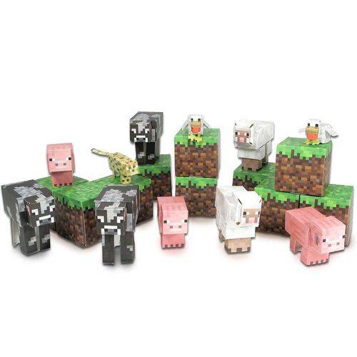 Minecraft Papercraft Animal Mobs - Multikids