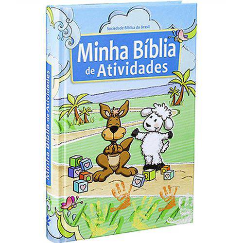 Minha Bíblia de Atividades - Capa Jesus