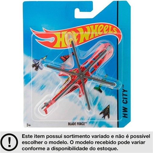 Mini Aviões Skybusters Hot Wheels HW City Mattel SORTIDO