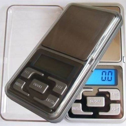 Mini Balança Digital Alta Precisão Bolso Portátil 500gr - Cbr1050 Mh-500