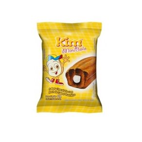 Mini Bolo Sabor Duplo Chocolate com Baunilha Kim 80g