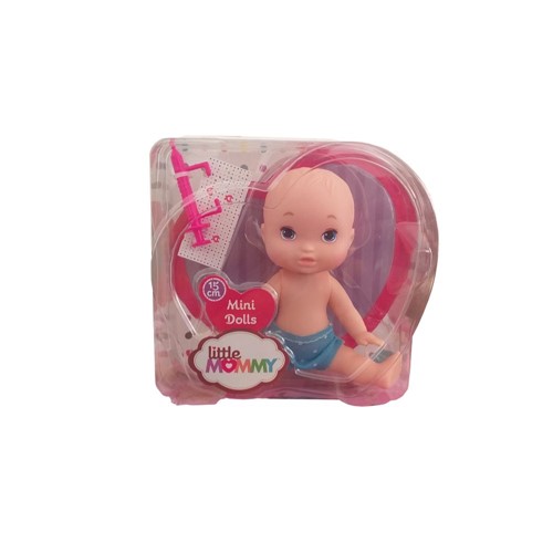 Mini Boneca - Little Mommy Dodoi - Fralda Azul PUPEE BRINQUEDOS