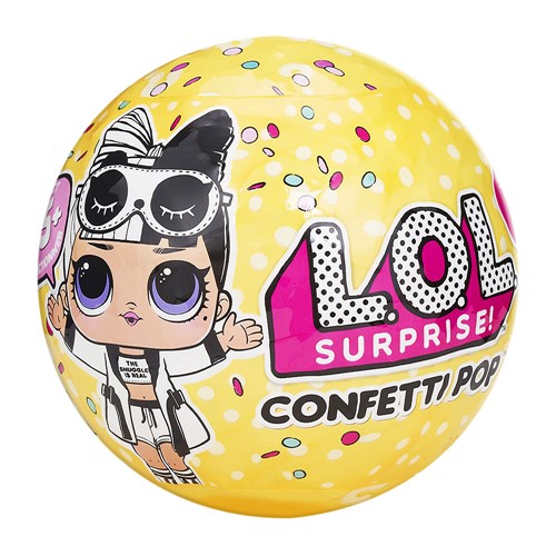 Mini Boneca LOL Surprise! Confetti Pop Série 3 Candide Personagens Sortidos 1 Unidade