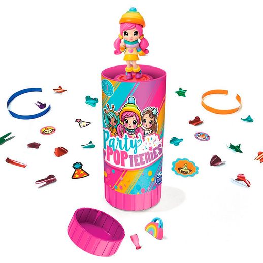 Mini Boneca Surpresa Poppers Party Pop Teenies - Sunny
