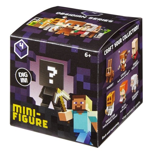 Mini Boneco - Minecraft - Figuras Surpresa MATTEL