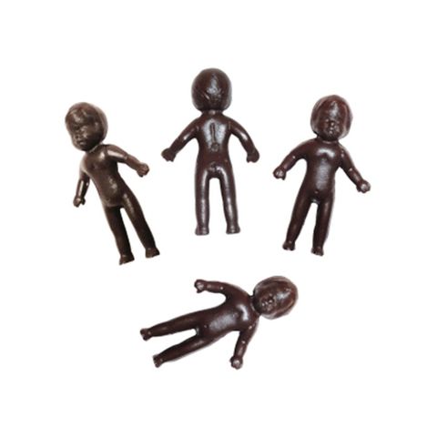 Mini Brinquedo Boneca Xaxa Negra C/25 - Dodo